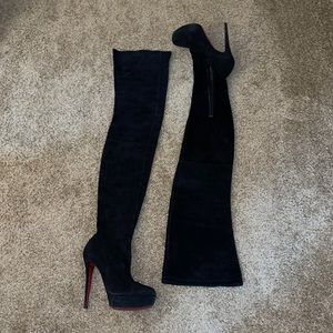 Louboutin Gazolina Thigh High Boots